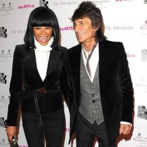 Ronnie Wood And Ana Araujo picture