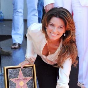 Tour Hollywood on Singer Shania Twain Received A Hollywood Star On The Hollywood Walk Of