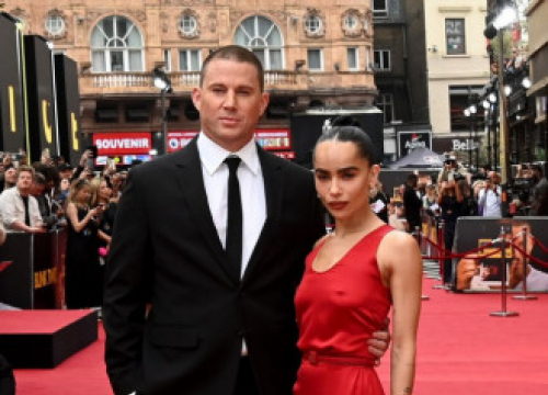 No 'Bad Blood' Between Zoe Kravitz And Channing Tatum