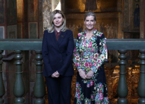 Sophie, Duchess Of Edinburgh Becomes First British Royal To Visit UKraine Since Russia's Invasion
