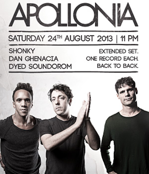 Apollonia Announce All-night Takeover At Dc10 August 24th 2013