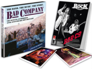 Bad Company 40th Anniversary Documentary Collector's Edition On Sale 3 March 2014