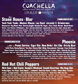 Coachella 2013 Lineup Announcement