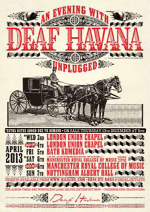 Deaf Havana Add Extra Dates To 'An Evening With' Tour In April 2013