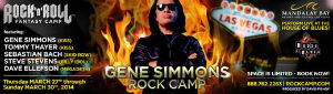 Gene Simmons And Rock 'N' Roll Fantasy Camp Team Up For 'Gene Simmons Rock Camp'