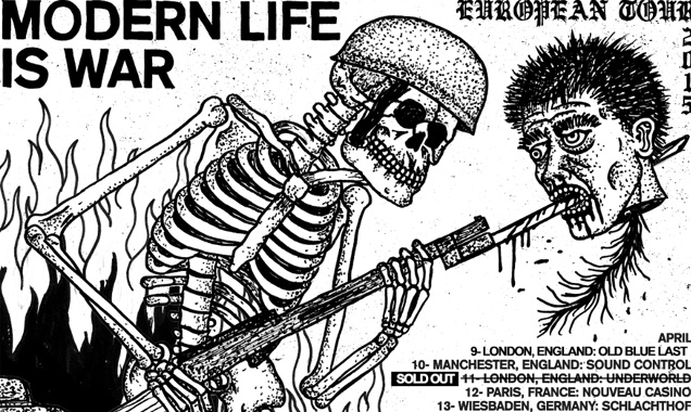 Modern Life Is War Announce UK And European Tour For April 2015