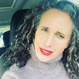 'I'm a silver fox': Andie MacDowell is embracing her natural hair