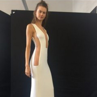 Behati Prinsloo shares never-before-seen snap of her Alexander Wang wedding gown