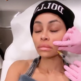 Oww! Blac Chyna shocks fans by posting video of her agonising SIXTH facial filler dissolving op