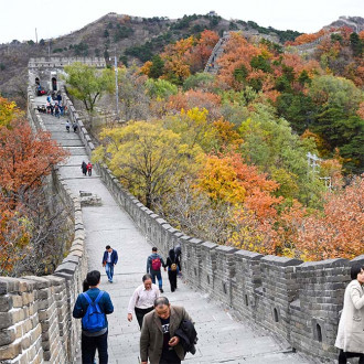 Bottega Veneta takes over part of Great Wall of China to celebrate Chinese New Year