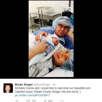 Bryan Singer becomes father for first time