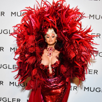 Cardi B steals the show in 2 Thierry Mugler outfits at Paris Fashion Week