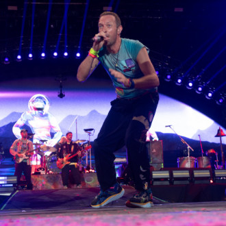 Michael J. Fox appears alongside Coldplay at Glastonbury