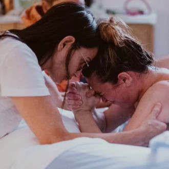 Demi Moore posts snap of Rumer Willis in agonising home birth to celebrate actress’ 35th birthday