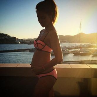 Example's wife pregnant with first child
