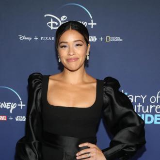 Gina Rodriguez doesn't keep her red carpet outfits 