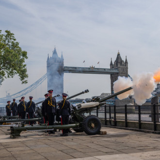 King Charles’ accession to the throne marked with gun salutes