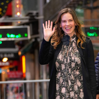 Hilary Swank hit with 'double the sickness' pregnant with twins