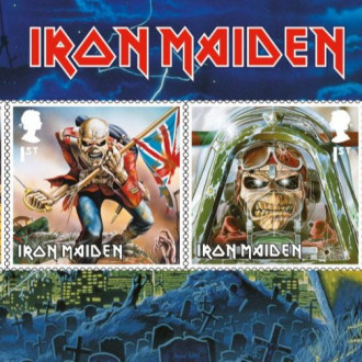 Iron Maiden honoured with Royal Mail stamp collection