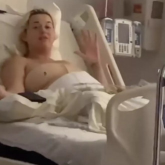 Katy Perry shares video of herself the day after she gave birth