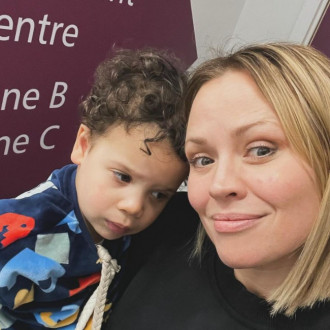 Kimberley Walsh's son hospitalised with dislocated elbow