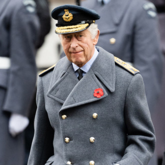 King Charles leads the Remembrance Sunday silence in London