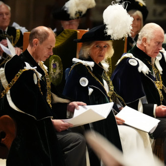 King Charles honours Queen Camilla and Prince Edward in Scotland