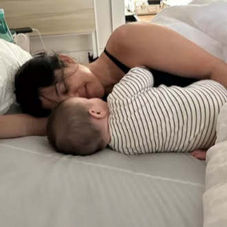 Kourtney Kardashian reveals she has 'never' put baby son Rocky in his crib