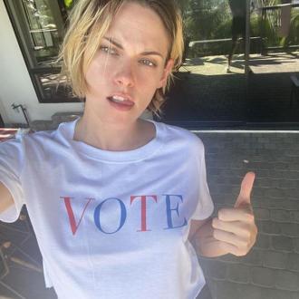 Kristen Stewart takes over Dylan Meyer's Instagram to encourage people to vote