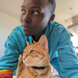 Lupita Nyong'o adopted cat to help her through 'hard time'