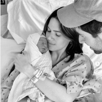 Mandy Moore gives birth to second son