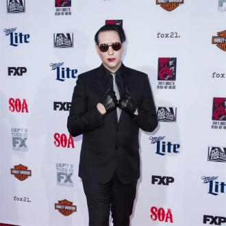 Marilyn Manson punched in the face