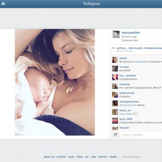 Marisa Miller gives birth to son