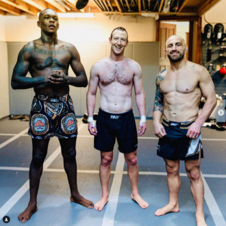 'This is serious business!' Mark Zuckerberg trains with UFC stars