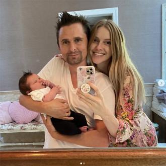 Matt Bellamy has become a father for the second time