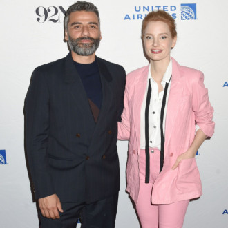 Oscar Isaac didn't feel awkward doing sex scenes with close pal Jessica Chastain