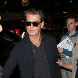 Pierce Brosnan stopped at airport with knife