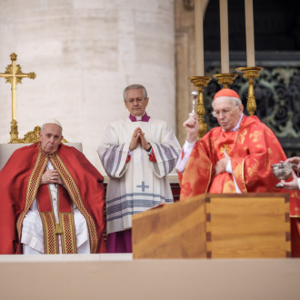 Pope Benedict's funeral takes place