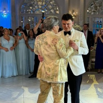 Rosie O'Donnell's shares sweet post from her son's wedding as they dance to a classic