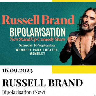 Russell Brand’s name WIPED from PR and talent agency – but his sold-out show goes ahead