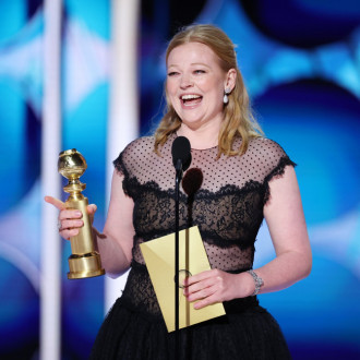 Sarah Snook 'intimidated' as she accepts Golden Globe Award