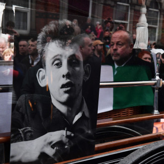 Shane MacGowan's funeral attended by Johnny Depp and Nick Cave as thousands pay their respects to The Pogues legend