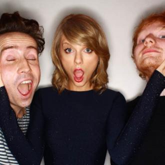 Taylor Swift and Ed Sheeran hid from the police 