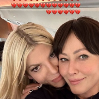 90210's Tori Spelling 'doesn't have the words' to express how she feels about Shannen Doherty