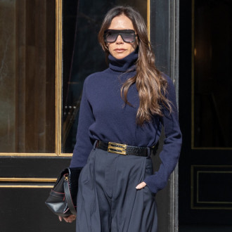 Victoria Beckham looks 'grumpy' because she feels 'nervous and insecure'