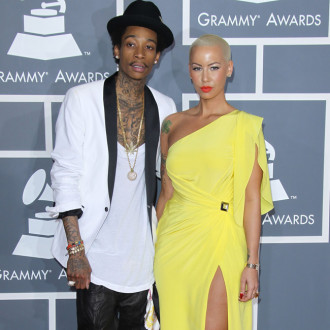 Amber Rose and Wiz Khalifa are 'best friends'