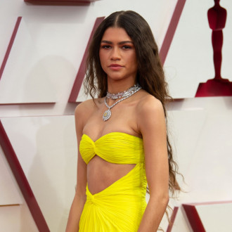 Zendaya put diamonds at the heart of Oscars outfit